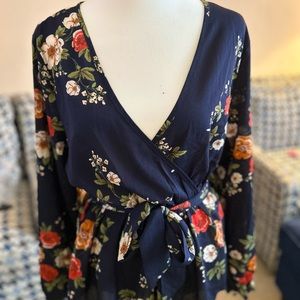 Beautiful flower blouse from Shein